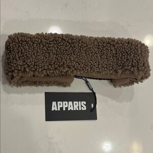 Apparis Brown Fleece Headband